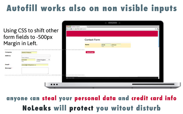Hidden Fileds Stop Data Leaks chrome谷歌浏览器插件_扩展第1张截图