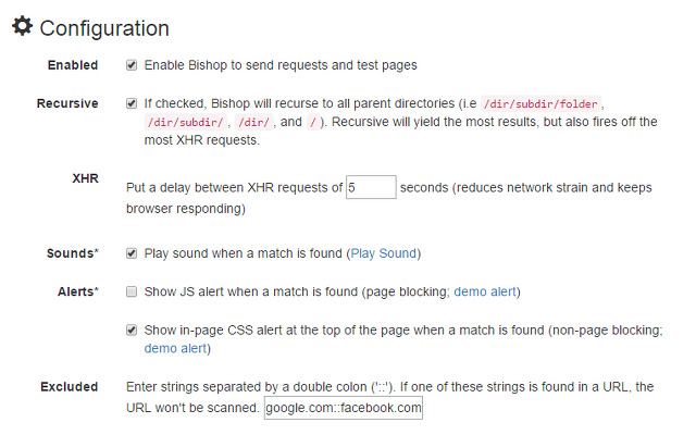 Bishop Vulnerability Scanner chrome谷歌浏览器插件_扩展第2张截图