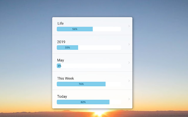 Alto: Life Progress Bar with Goals and Tasks chrome谷歌浏览器插件_扩展第2张截图