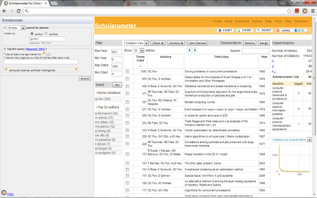 Scholarometer for Google Chrome TM chrome谷歌浏览器插件_扩展第1张截图