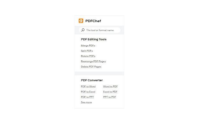 PDFChef – PDF Converter & Editor chrome谷歌浏览器插件_扩展第5张截图