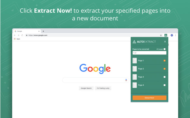 AltoExtractPDF: Free PDF Extraction Tool chrome谷歌浏览器插件_扩展第3张截图