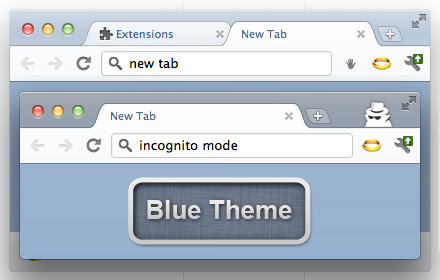 Plain Blue Theme