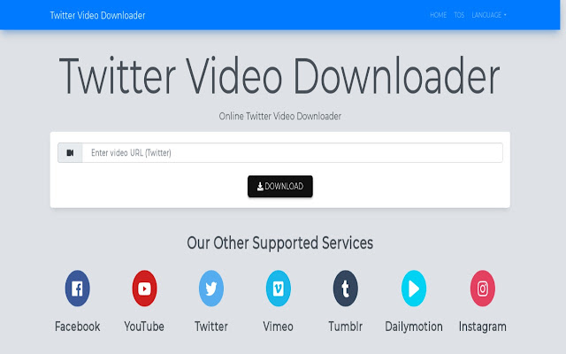 Tweetvideo downloader chrome谷歌浏览器插件_扩展第1张截图