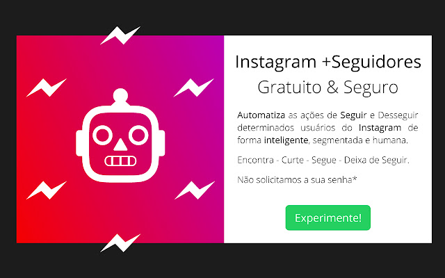 +Seguidores no Instagram | Follow & Unfollow chrome谷歌浏览器插件_扩展第1张截图