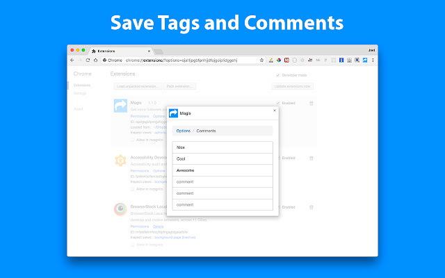 Magis chrome谷歌浏览器插件_扩展第5张截图