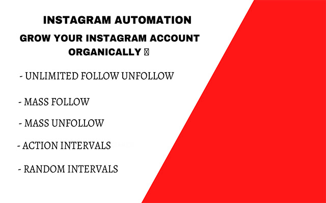 Instagram Automation chrome谷歌浏览器插件_扩展第1张截图