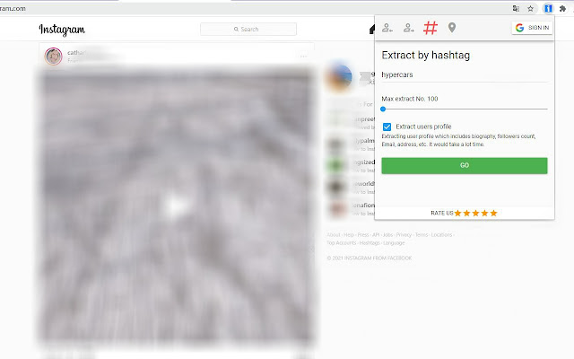 Instagrow: Instagram Email Scraper chrome谷歌浏览器插件_扩展第1张截图