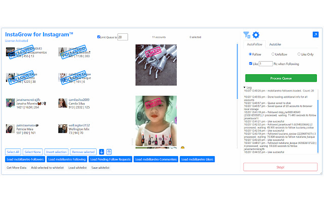 InstaGrow chrome谷歌浏览器插件_扩展第2张截图