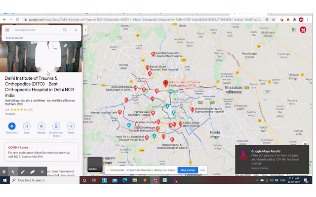 G Map Extractor chrome谷歌浏览器插件_扩展第1张截图