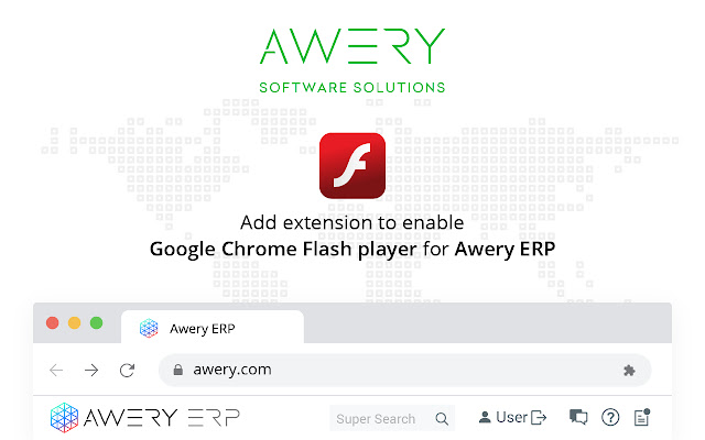 Awery flash enabler chrome谷歌浏览器插件_扩展第1张截图