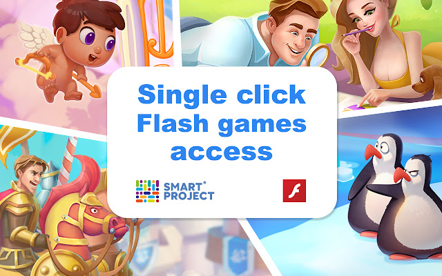 Single click Flash games access chrome谷歌浏览器插件_扩展第1张截图