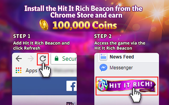 Hit It Rich! Beacon chrome谷歌浏览器插件_扩展第2张截图