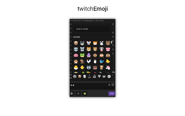 twitchEmoji chrome谷歌浏览器插件_扩展第1张截图