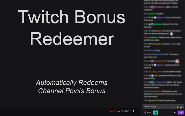 Twitch Bonus Redeemer chrome谷歌浏览器插件_扩展第1张截图