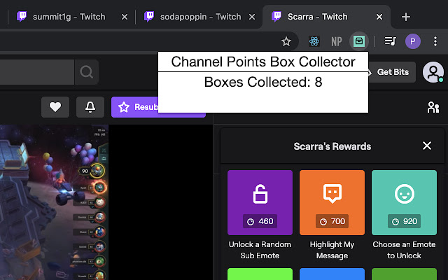 Twitch Channel Points Gift Box Plugin chrome谷歌浏览器插件_扩展第1张截图