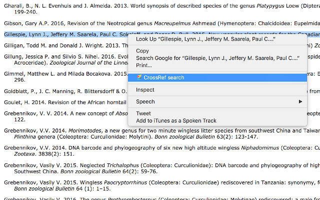 Crossref Search chrome谷歌浏览器插件_扩展第1张截图