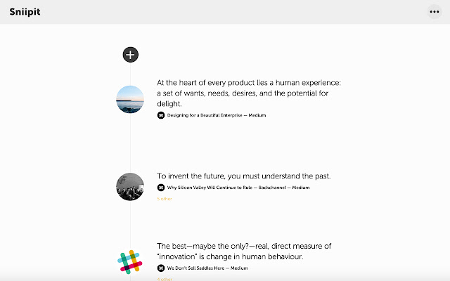 Sniipit chrome谷歌浏览器插件_扩展第2张截图