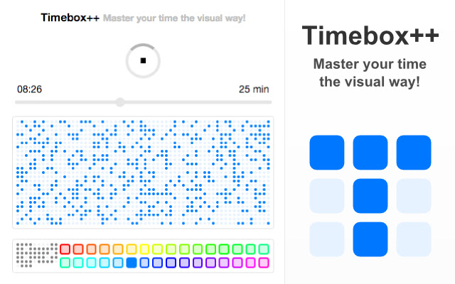 Timebox++ chrome谷歌浏览器插件_扩展第1张截图