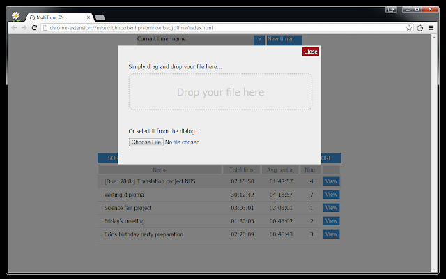 MultiTimer ZN chrome谷歌浏览器插件_扩展第4张截图