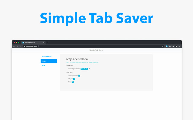 Simple Tab Saver chrome谷歌浏览器插件_扩展第1张截图