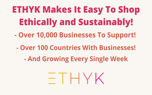 Ethyk: Sustainable, Ethical Shopping chrome谷歌浏览器插件_扩展第3张截图
