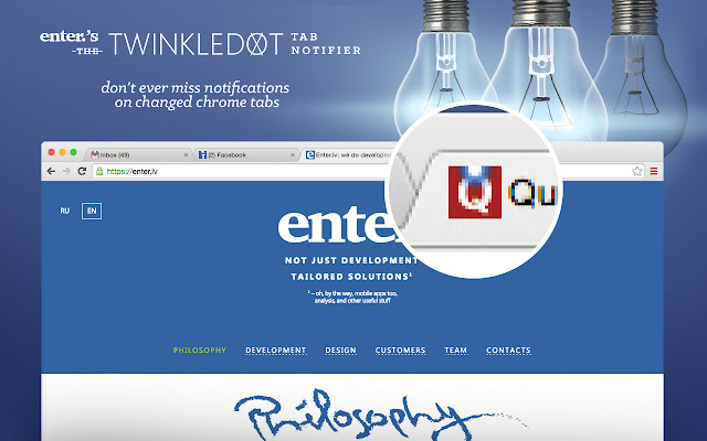 Twinkledot Tab Notifier chrome谷歌浏览器插件_扩展第1张截图