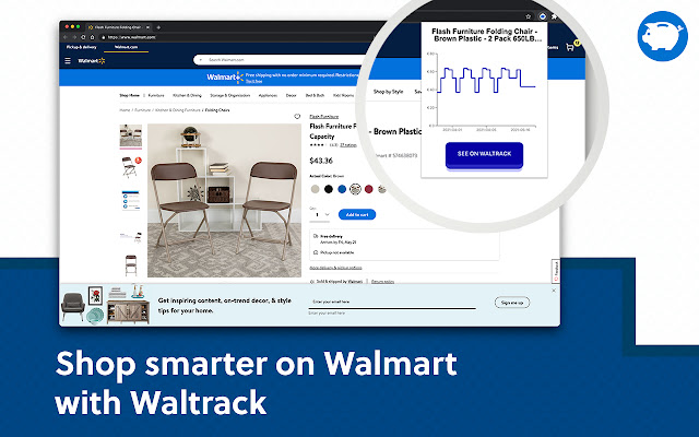 Waltrack | Walmart Price Tracker chrome谷歌浏览器插件_扩展第1张截图