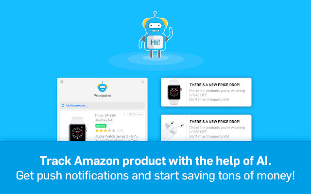 Amazon Price Tracker - Pricepulse chrome谷歌浏览器插件_扩展第1张截图