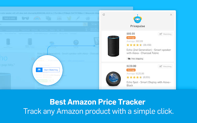 Amazon Price Tracker - Pricepulse chrome谷歌浏览器插件_扩展第3张截图