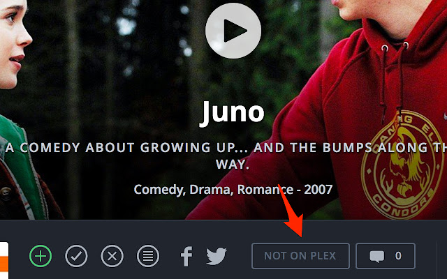 Web to Plex chrome谷歌浏览器插件_扩展第4张截图