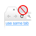 Open link in same tab, pop-up as tab [Free]