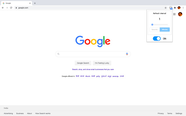 Auto Reload Page chrome谷歌浏览器插件_扩展第2张截图