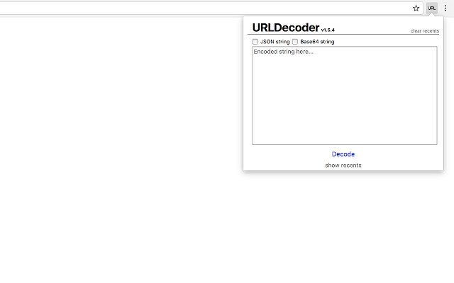URLDecoder chrome谷歌浏览器插件_扩展第1张截图