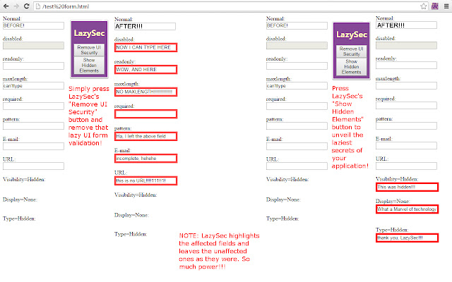 LazySec chrome谷歌浏览器插件_扩展第1张截图