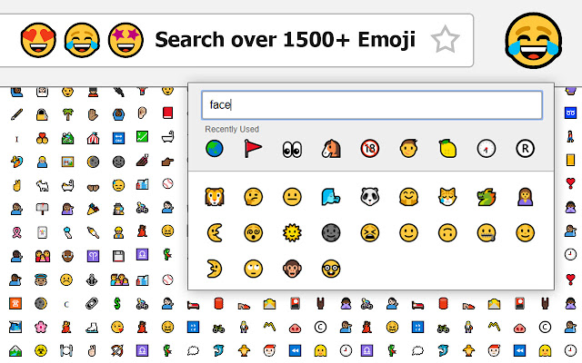 Emoji 😂 Search 👀 Click 👉 Paste 👍 chrome谷歌浏览器插件_扩展第2张截图