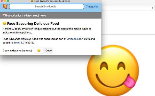 What Emoji Is This? chrome谷歌浏览器插件_扩展第1张截图