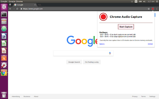 Chrome Audio Capture chrome谷歌浏览器插件_扩展第1张截图