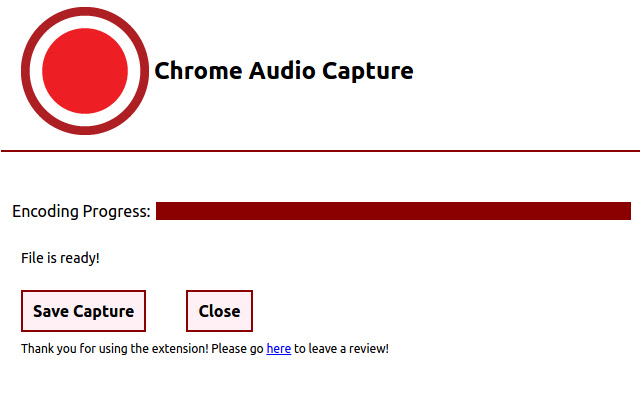 Chrome Audio Capture chrome谷歌浏览器插件_扩展第3张截图