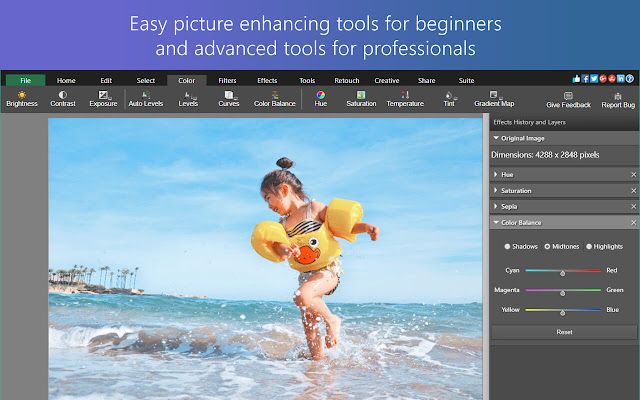PhotoPad Photo Editor Cloud Edition chrome谷歌浏览器插件_扩展第1张截图