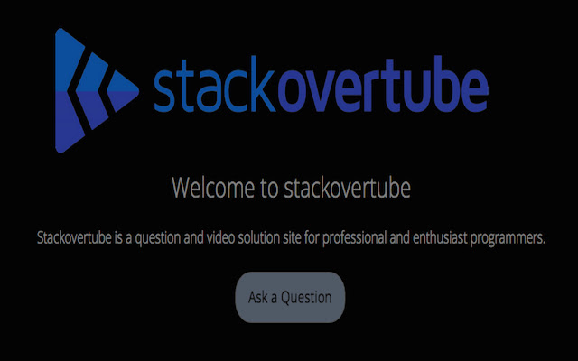 StackOverTube recording chrome谷歌浏览器插件_扩展第1张截图