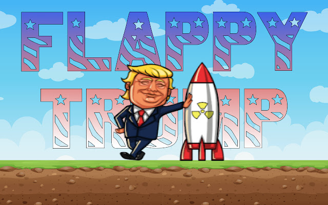 Flappy Trump chrome谷歌浏览器插件_扩展第1张截图