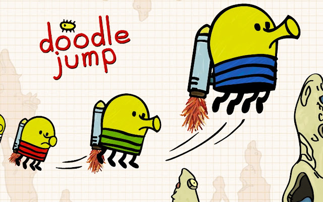 Doodle Jump chrome谷歌浏览器插件_扩展第1张截图