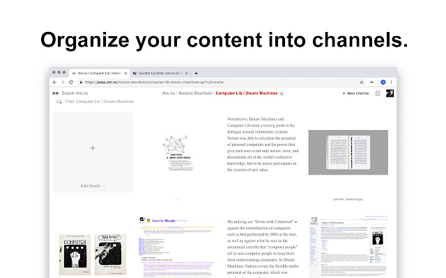 Are.na chrome谷歌浏览器插件_扩展第2张截图