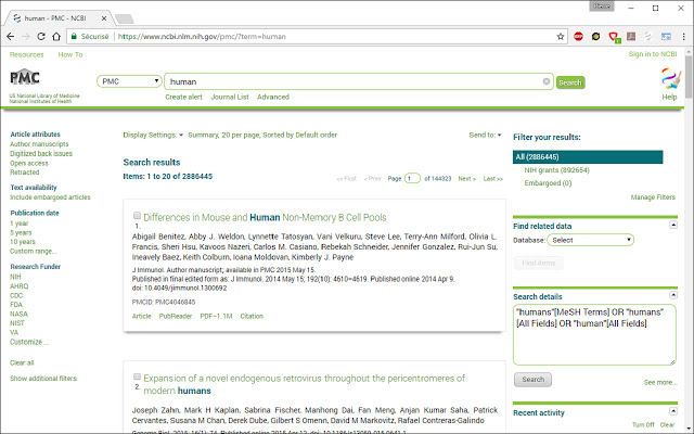 NCBI RookieUI chrome谷歌浏览器插件_扩展第2张截图