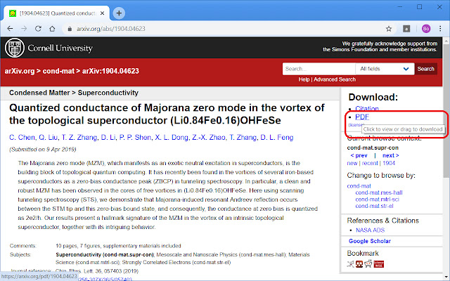 arXiv citation chrome谷歌浏览器插件_扩展第2张截图