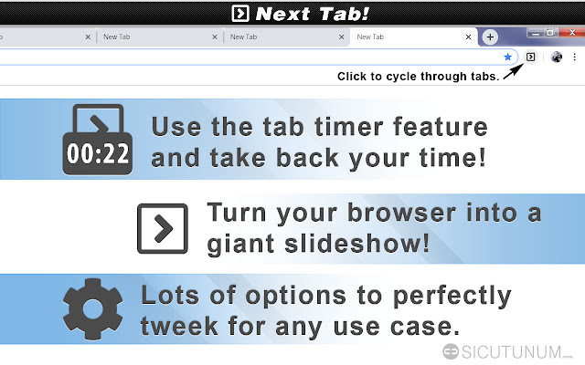 Next Tab chrome谷歌浏览器插件_扩展第1张截图