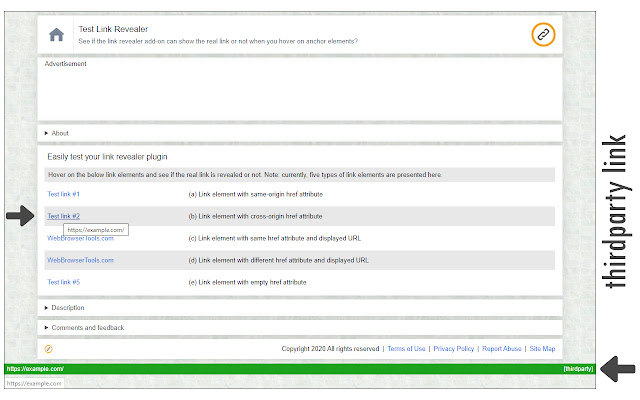 Link Revealer chrome谷歌浏览器插件_扩展第3张截图