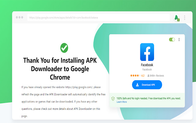 Apk Downloader by Appsapk chrome谷歌浏览器插件_扩展第1张截图