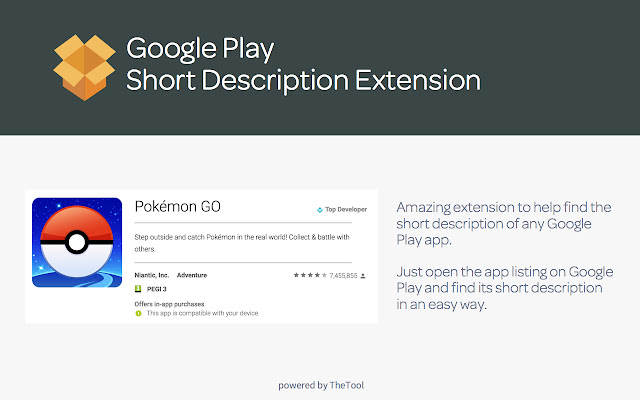 ASO - Google Play Short Description Viewer chrome谷歌浏览器插件_扩展第1张截图